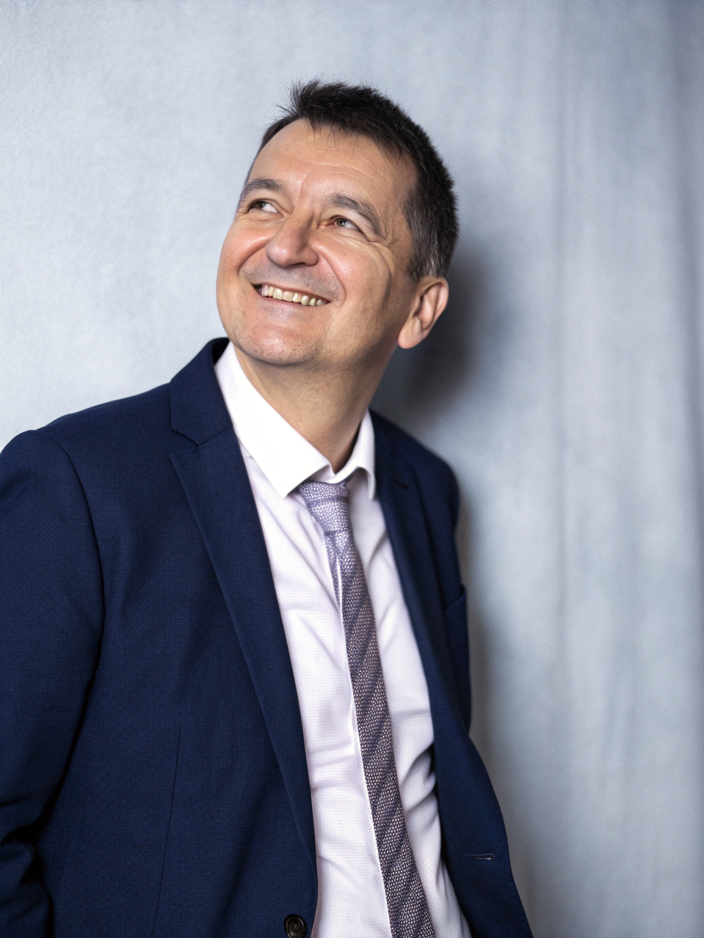 Smiling professional at BlueOrbit